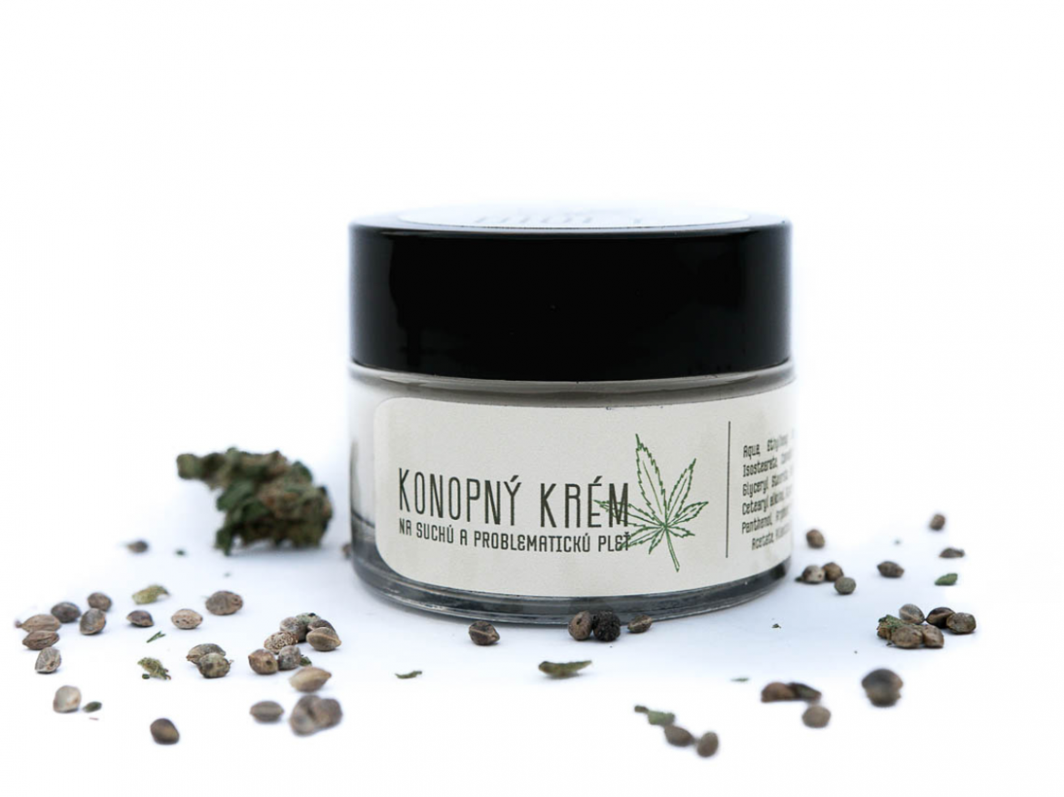 Konopný krém - na suchú a problematickú pleť 50ml