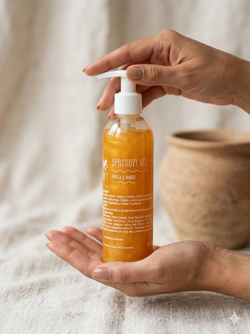 Sprchový gél – Papája a mango, 250ml