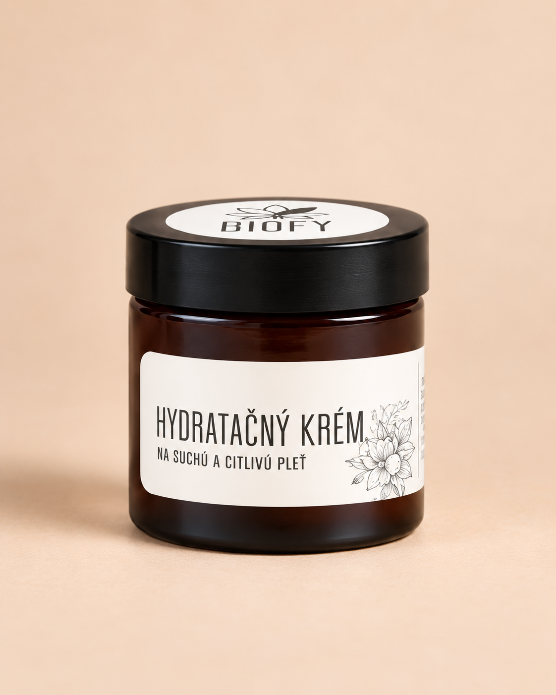 hydratačný krém Hydratačný krém - na suchú a citlivú pleť 60ml – Obrázok 1